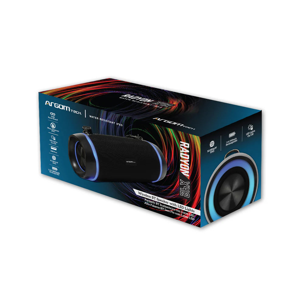 ARGOM RADYON X42 WIRELESS BT SPEAKER WITH LED LIGHTS