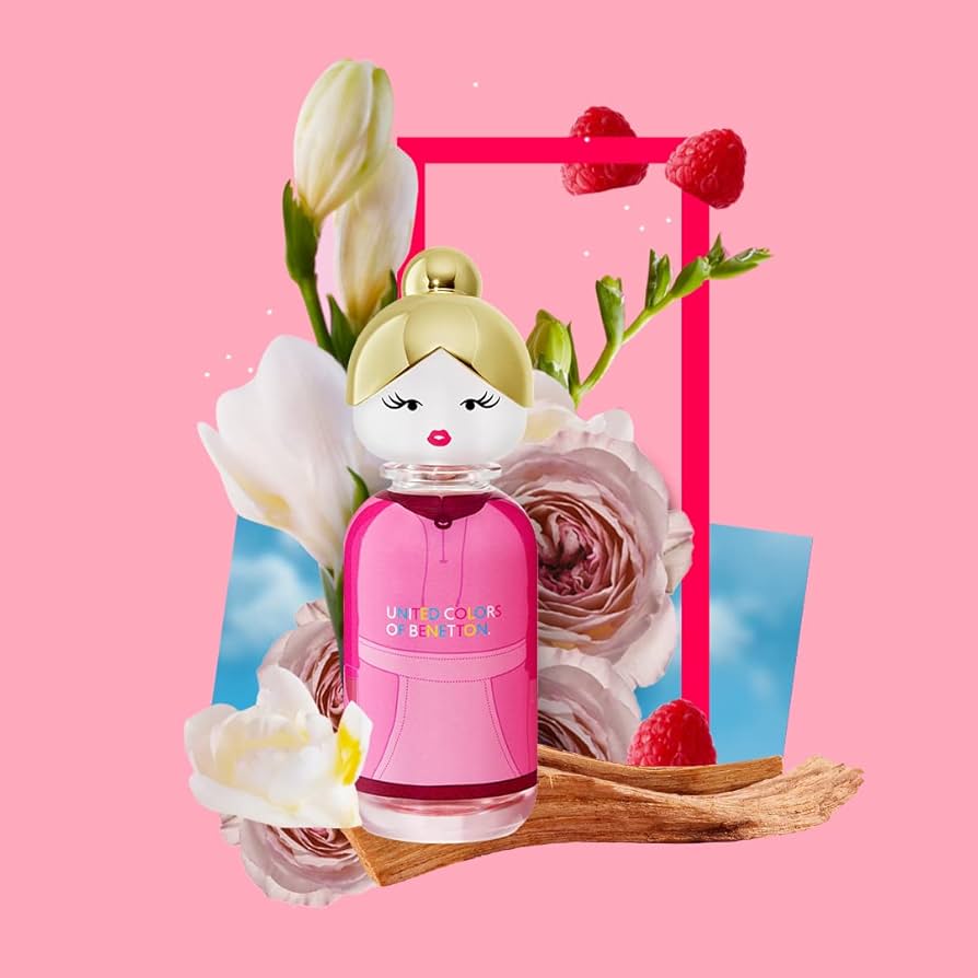 UNITED COLORS BENETTON SISTERLAND PINK RASPBERRY FEMME