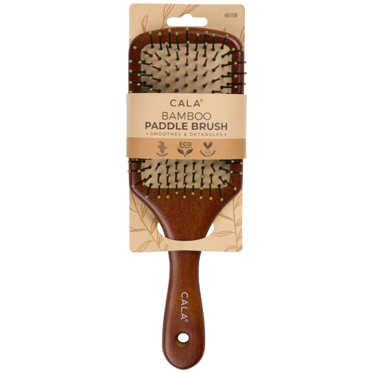 CALA BAMBOO PADDLE BRUSH 66158