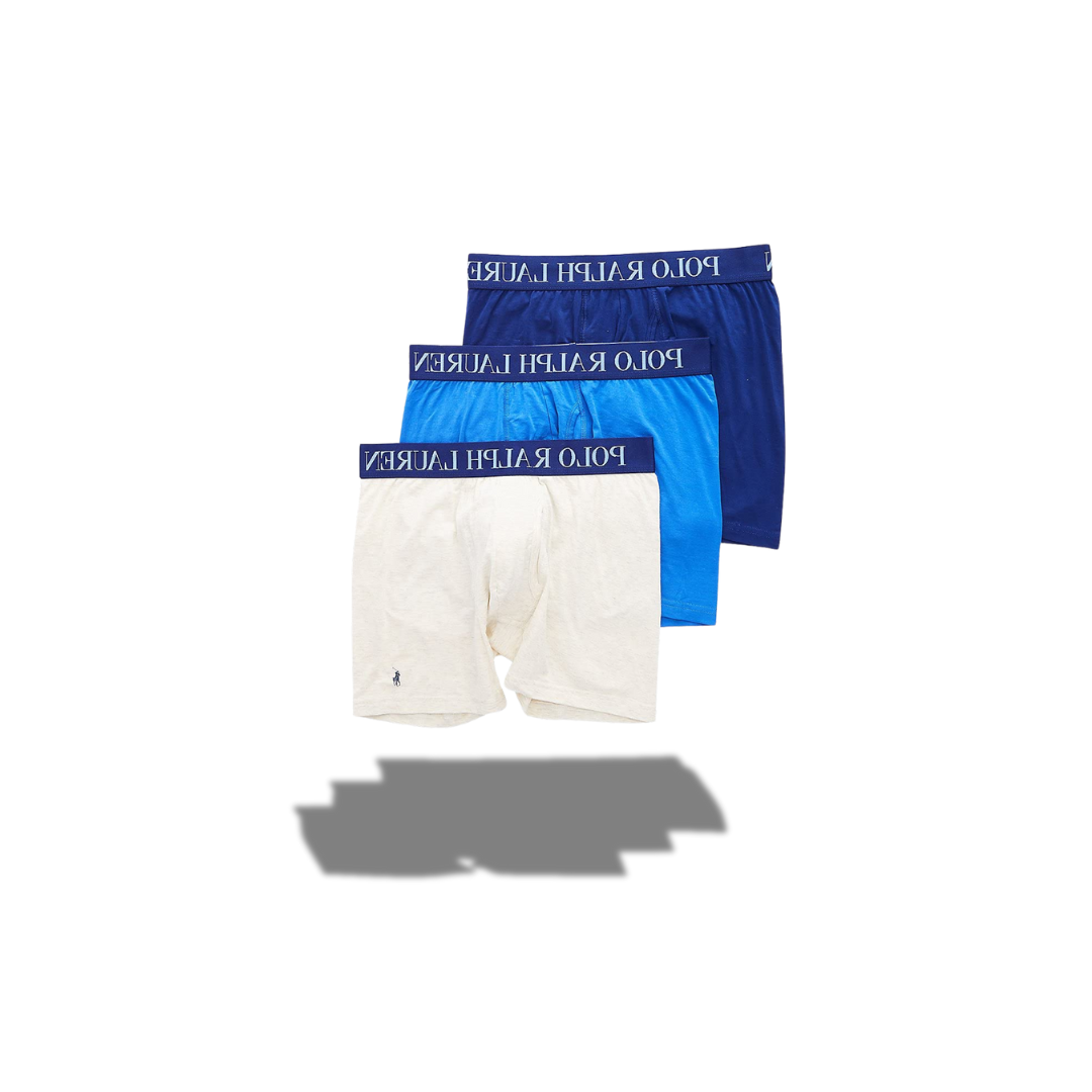 POLO RALPH LAUREN 3 LIGHTWEIGHT BOXER BRIEFS 4D-FLEX