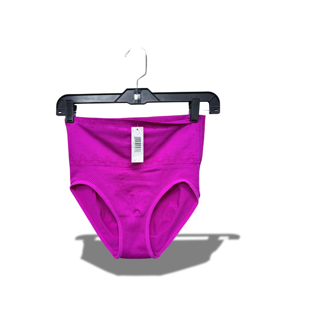 FEMINA LINGERIE HIGH WAISTED BRIEFTS GIRDLES ONE SIZE VIOLET FOR WOMEN