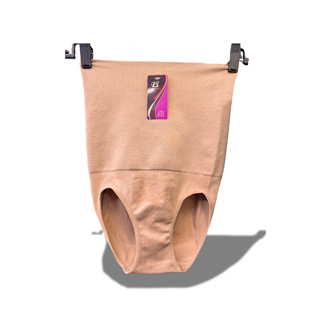 EVA INTIMA HIGH WAISTED BRIEF BROWN FOR WOMEN