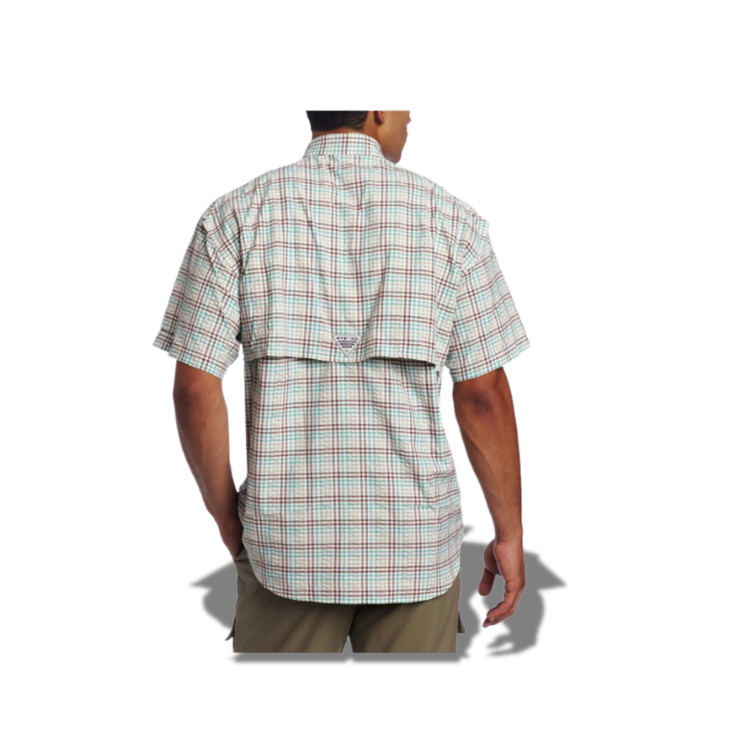 MEN'S COLUMBIA SUPER BAHAMA SHORT SLEEVE FM7190-286