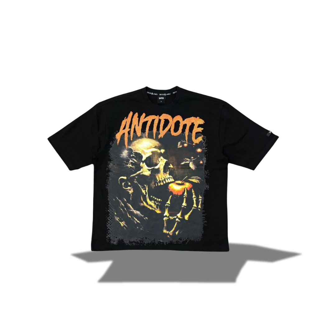SWITCH GRAPHIC FASHION ANTIDOTE BLACK T-SHIRT