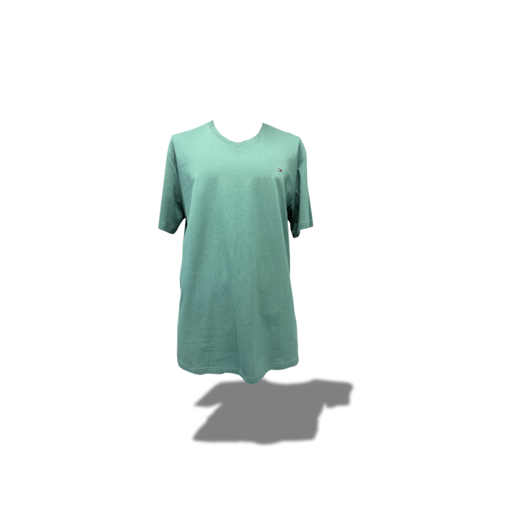 TOMMY HILFIGER GREEN SHIRT