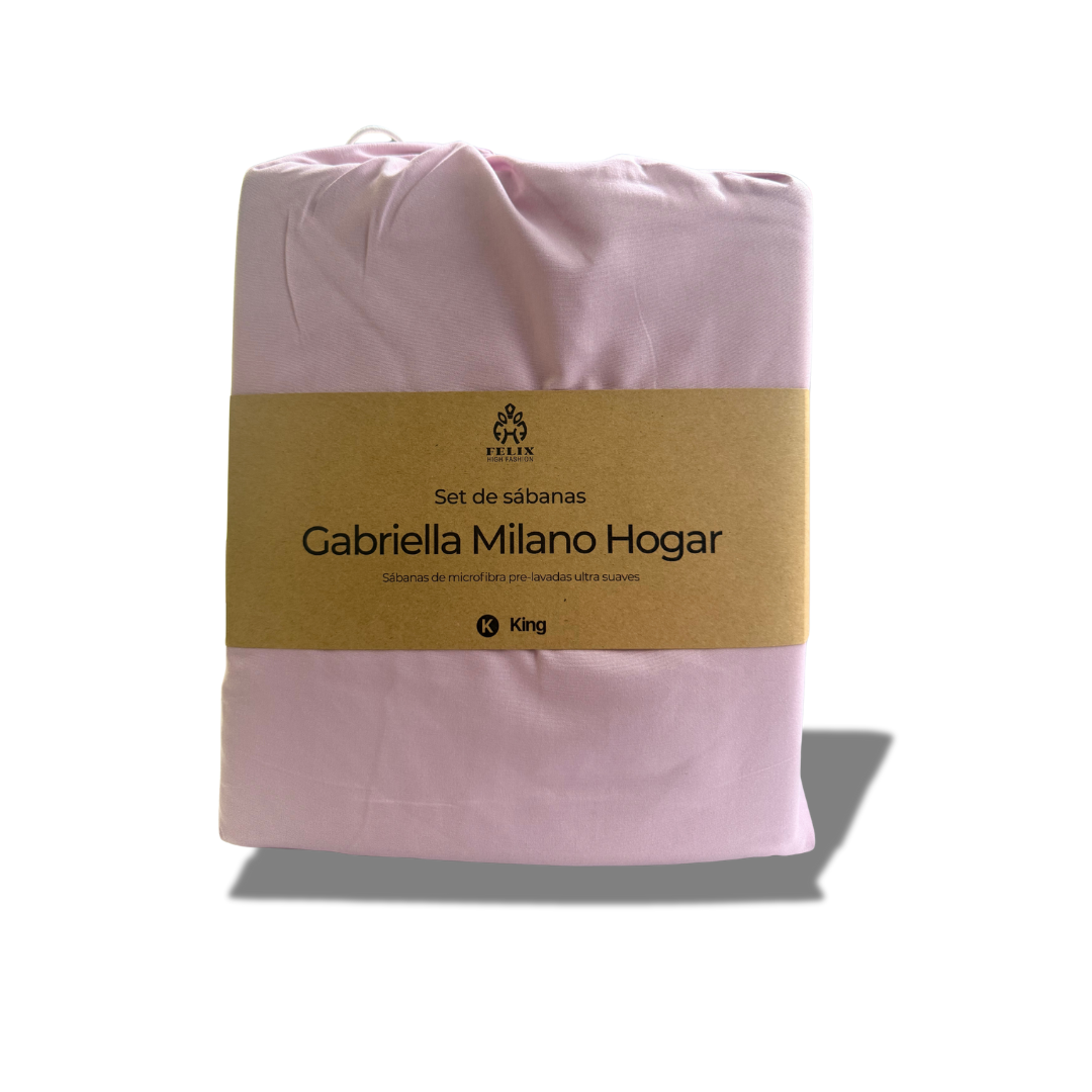 GABRIELLA MILANO HOGAR KING SIZE VIOLET