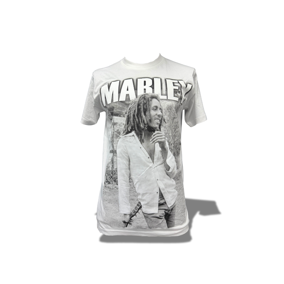 PHAT DOC BOB MARLEY WHITE T SHIRT