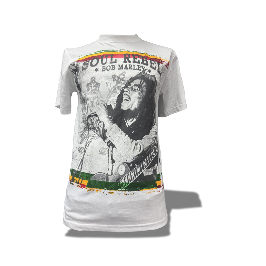 FLYING HORSE SOUL REBEL WHITE T SHIRT