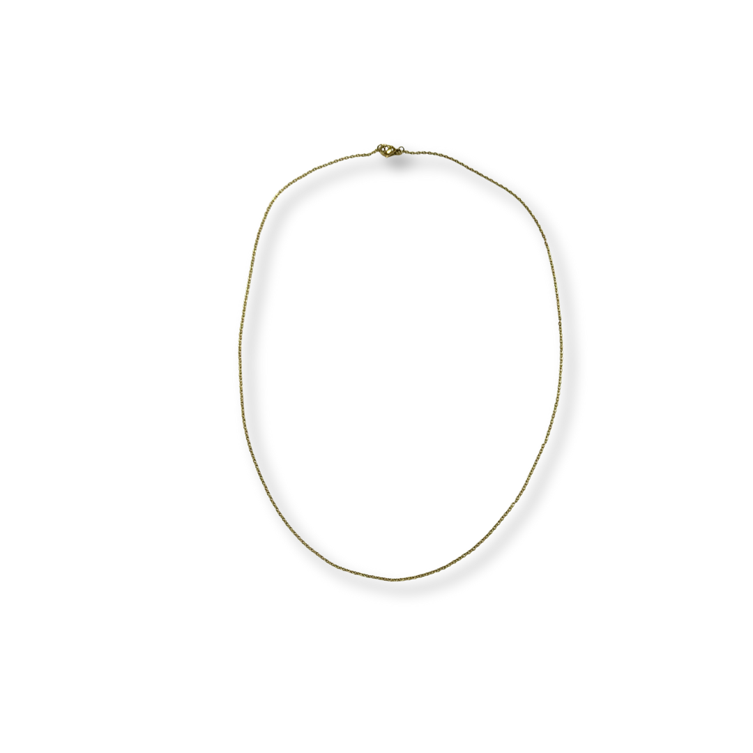 GOSTEEL STAINLESS STEEL THIN PENDANT NECKLACE 5B12