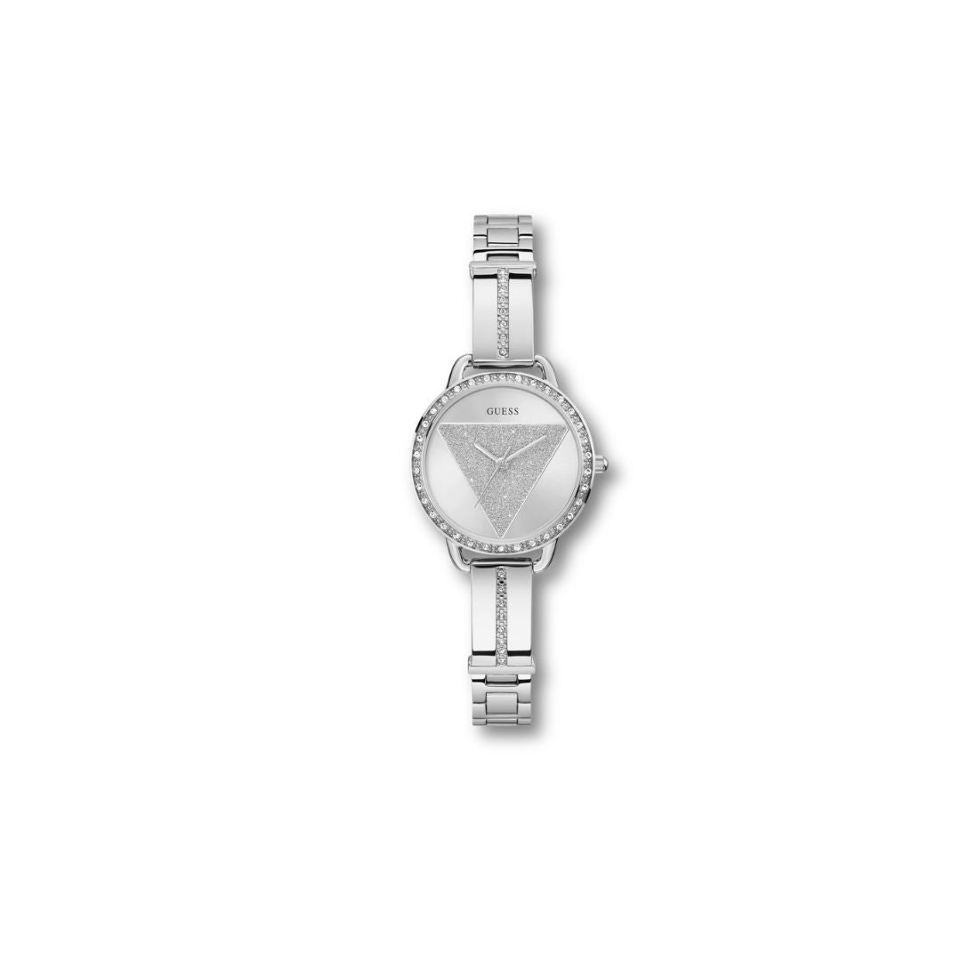 GUESS WATCH GW0914L1 SILVER WHITE WOMENS
