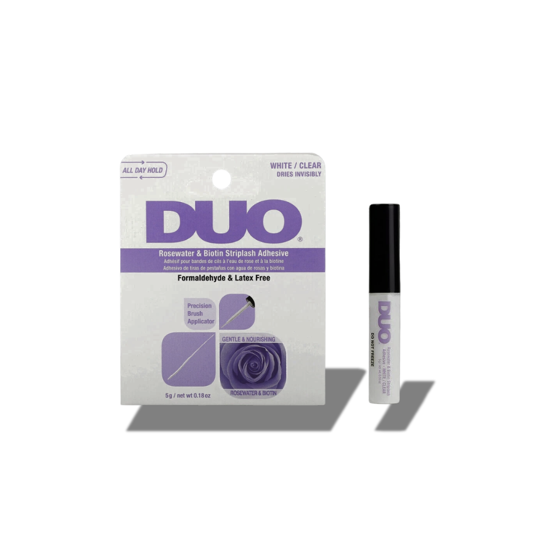 DUO ROSEWATER & BIOTIN STRIPLASH ADHESIVE WHITE/CLEAR