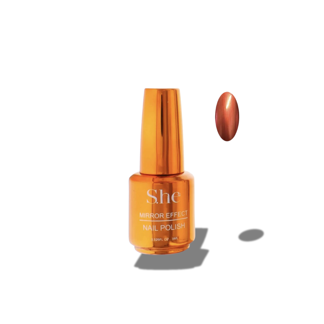 SHE MIRROR EFFECT NAIL POLISH 05 COPPER 13.3ML