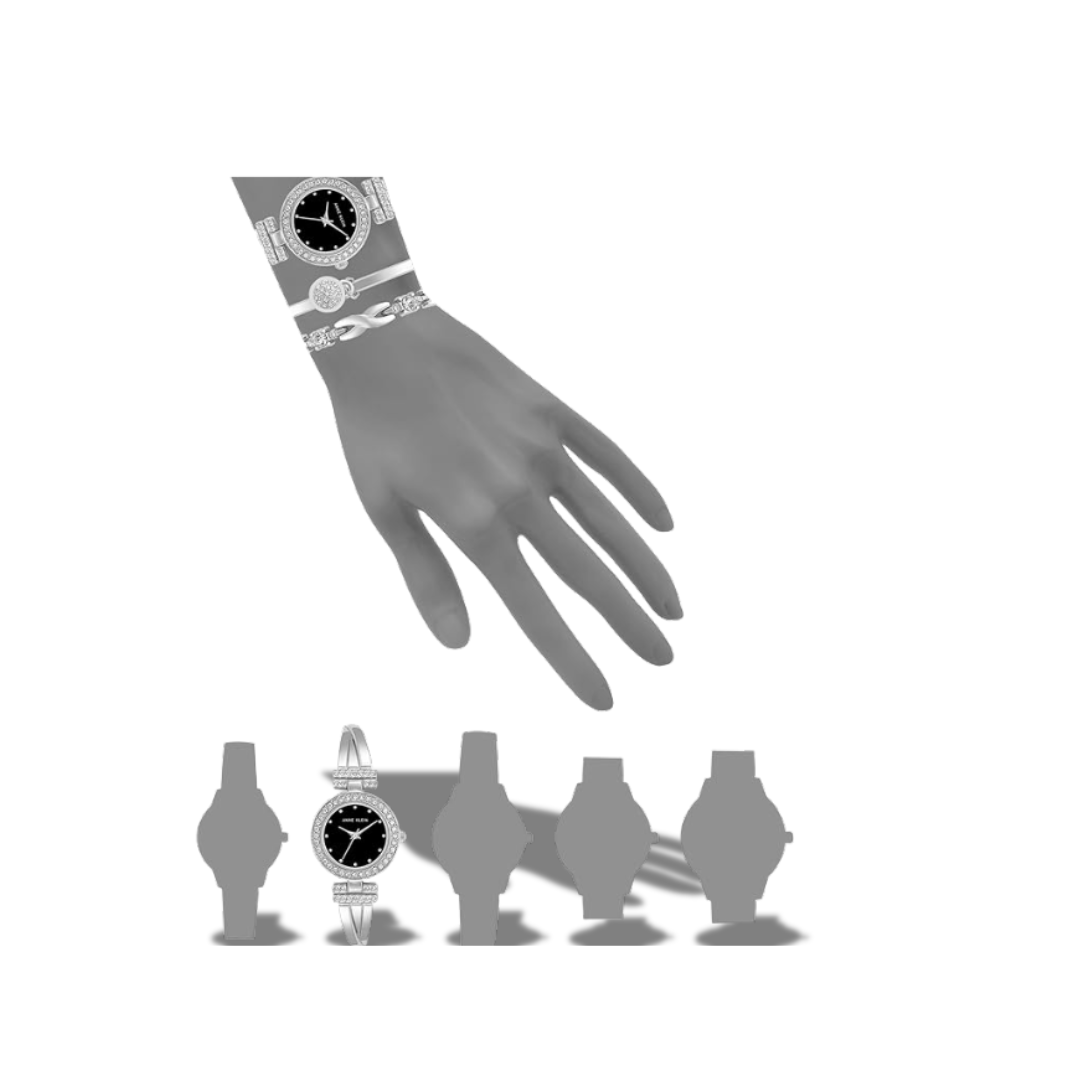 ANNE KLEIN WATCH AK/1869BKST