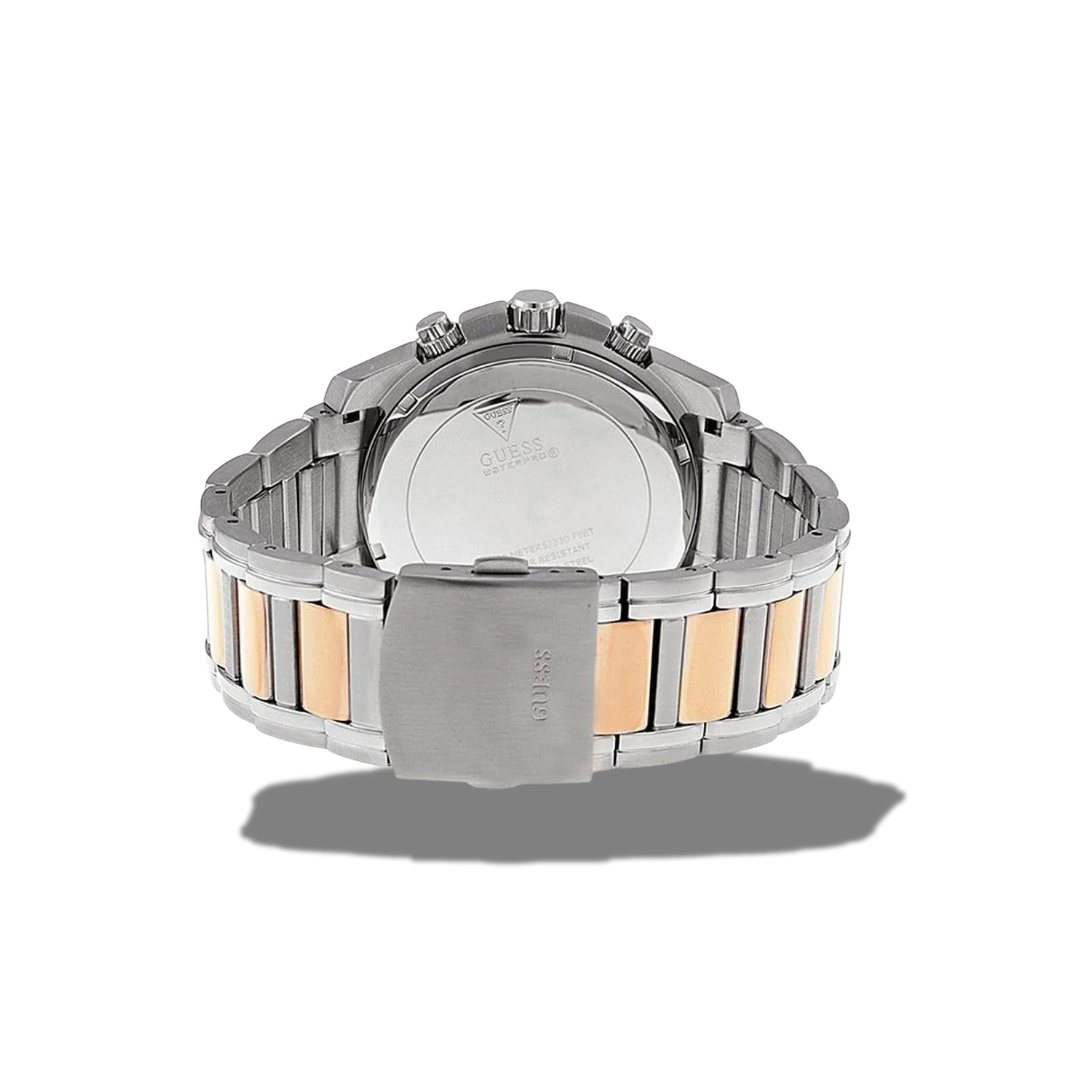 GUESS MEN'S CLASSIC- SILVER/GOLD WATCH