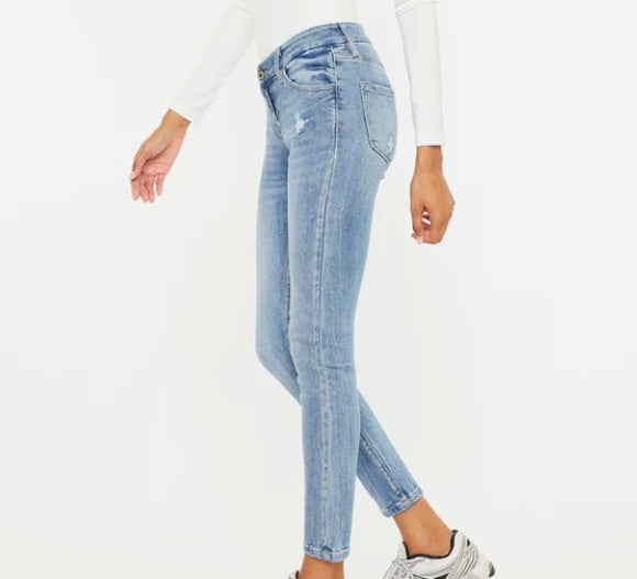 KANCAN JEANS KIRA MID RISE SKINNY STYLE KC70026M