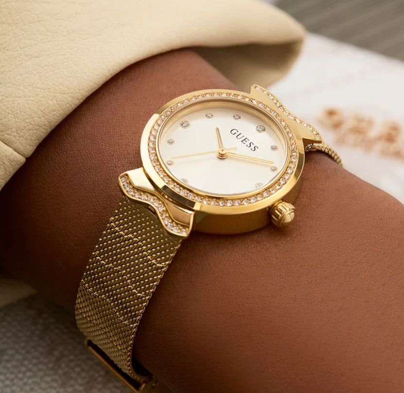 GUESS WATCH GW0866L2 WOMENS GOLD