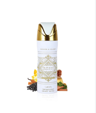 LATTAFA BADEE AL OUD HONOR & GLORY BODY MIST