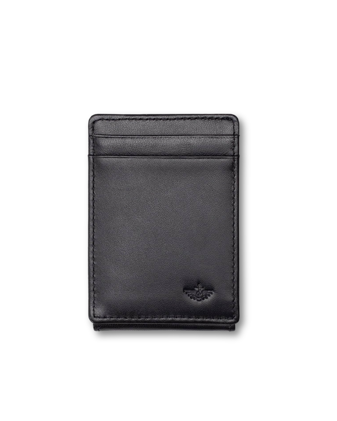 DOCKERS LEATHER FRONT POCKET WALLET 31DK160030 BLACK