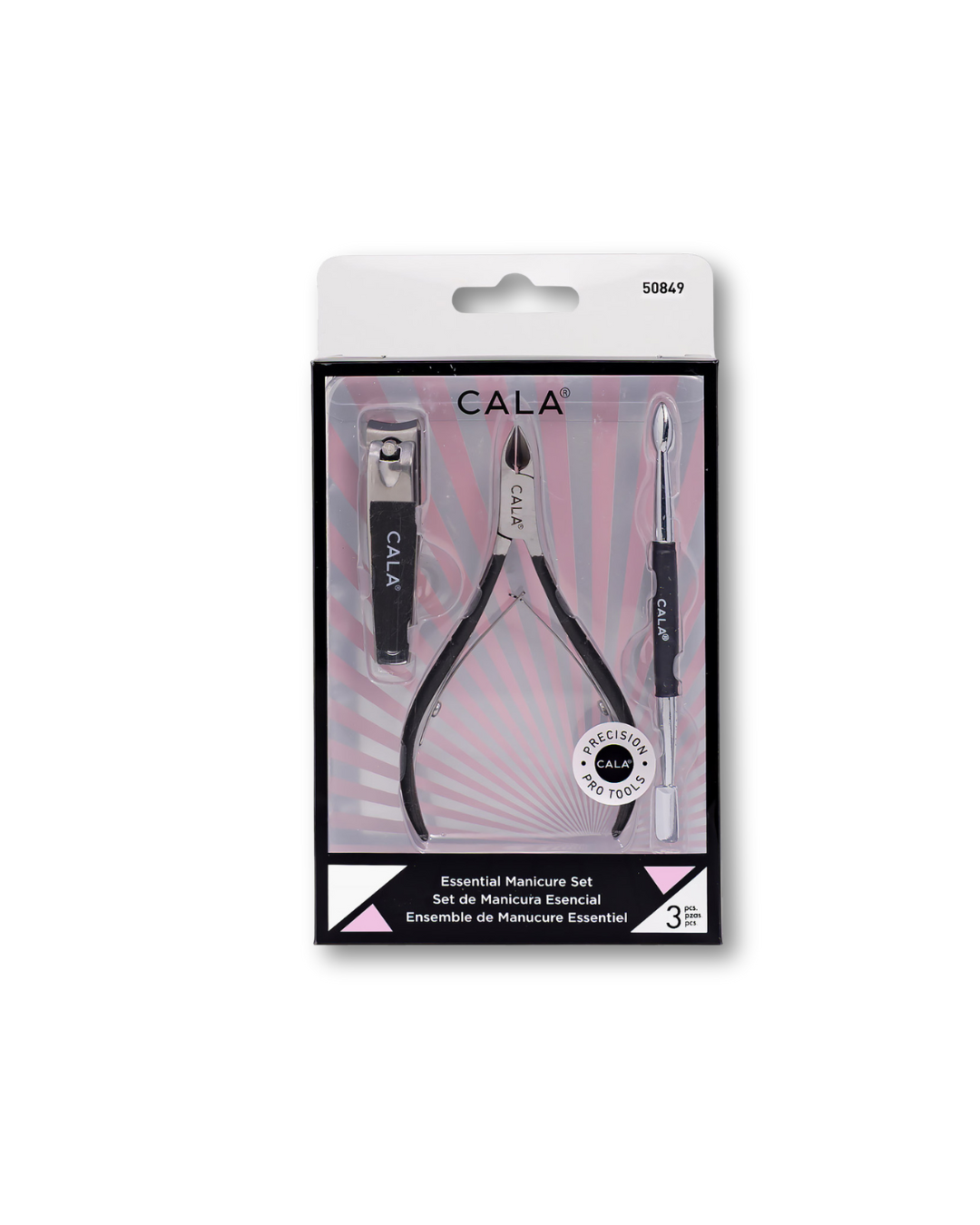 CALA ESSENTIAL MANICURE SET 3PC 50849