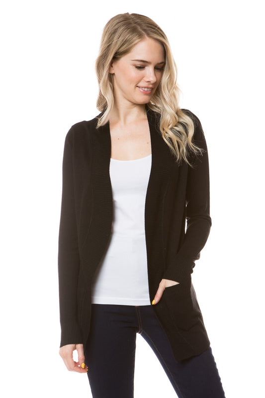 CIELO WOMENS OPEN KNIT CARDIGAN SW565