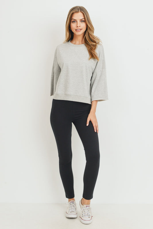 CIELO SUPER STRETCHY BLACK LEGGINGS L101