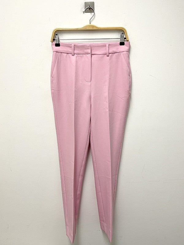 MICHEL SOLID SPLIT HEM PANTS P9147
