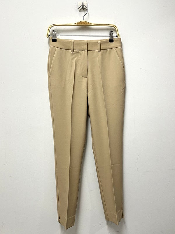 MICHEL SOLID SPLIT HEM PANTS P9147