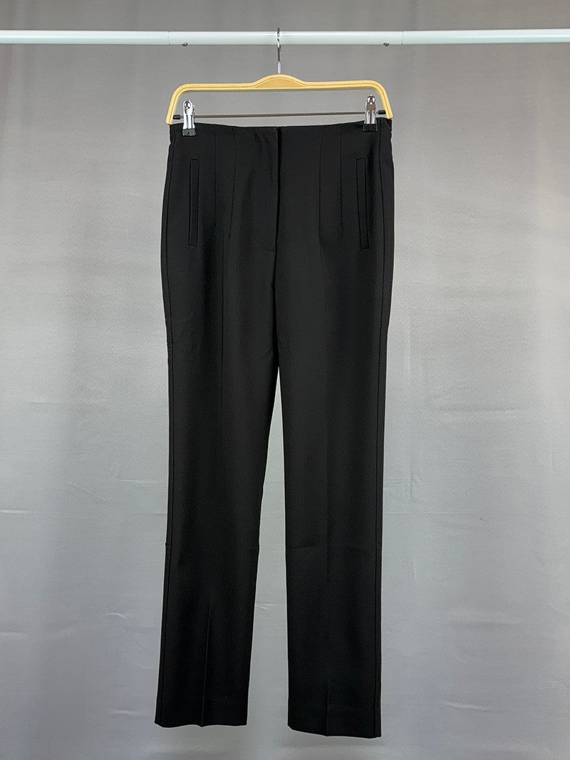 MICHEL SOLID HIGH WAISE LONG PANTS P9417
