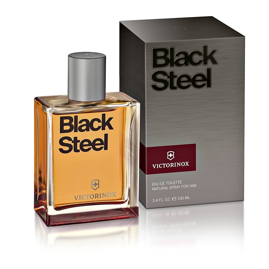 VICTORINOX BLACK STEEL EDT HOMME