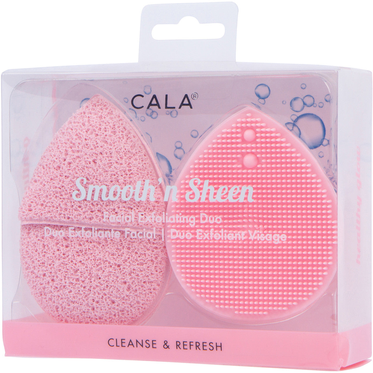 CALA SMOOTH N SHEEIN FACIAL EXFOLIATING DUO