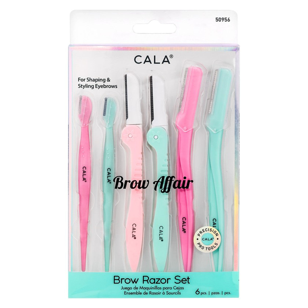 CALA BROW AFFAIR RAZOR SET 6PC