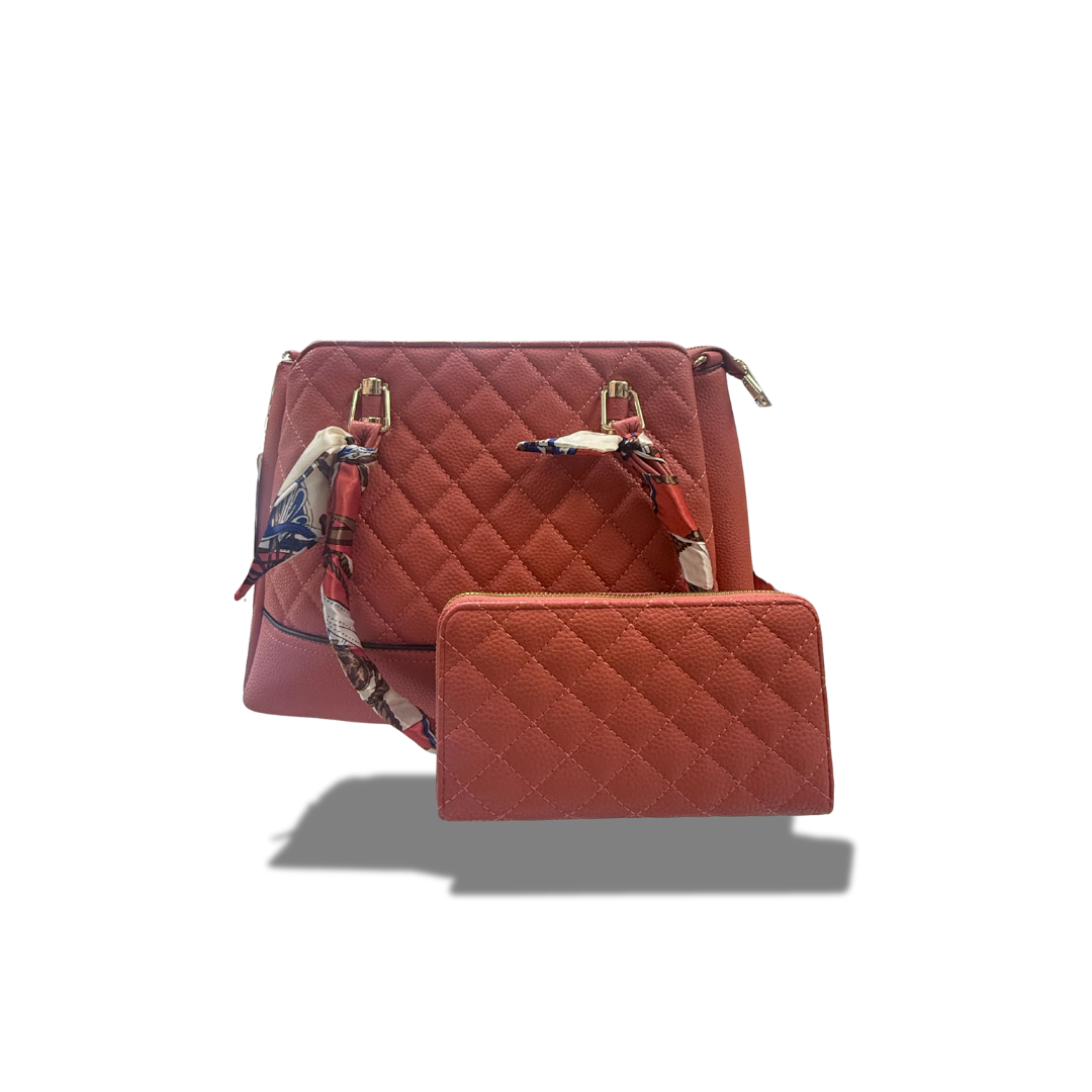 2 IN 1 BAG PU-466-T3 ORANGE BAG