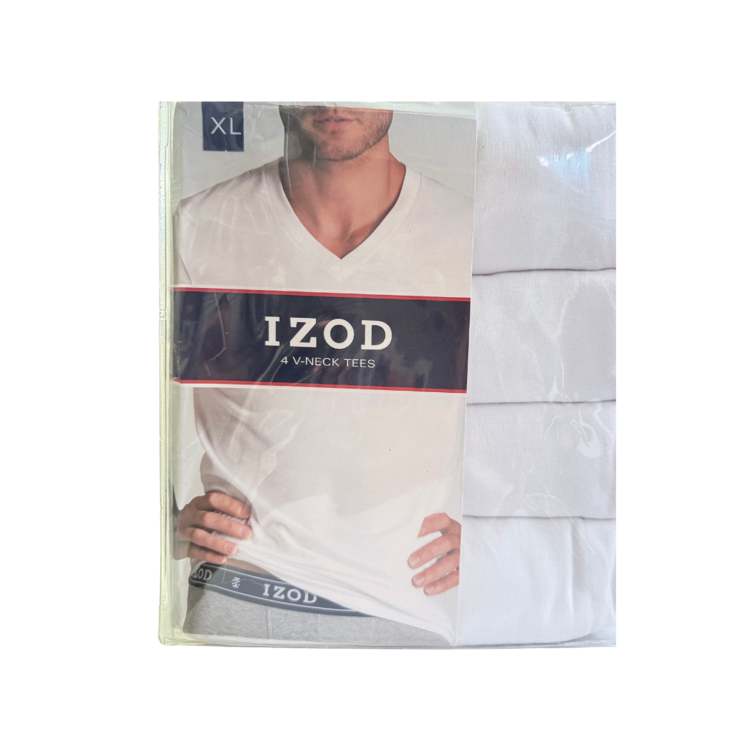 IZOD 4 V-NECKS TEES