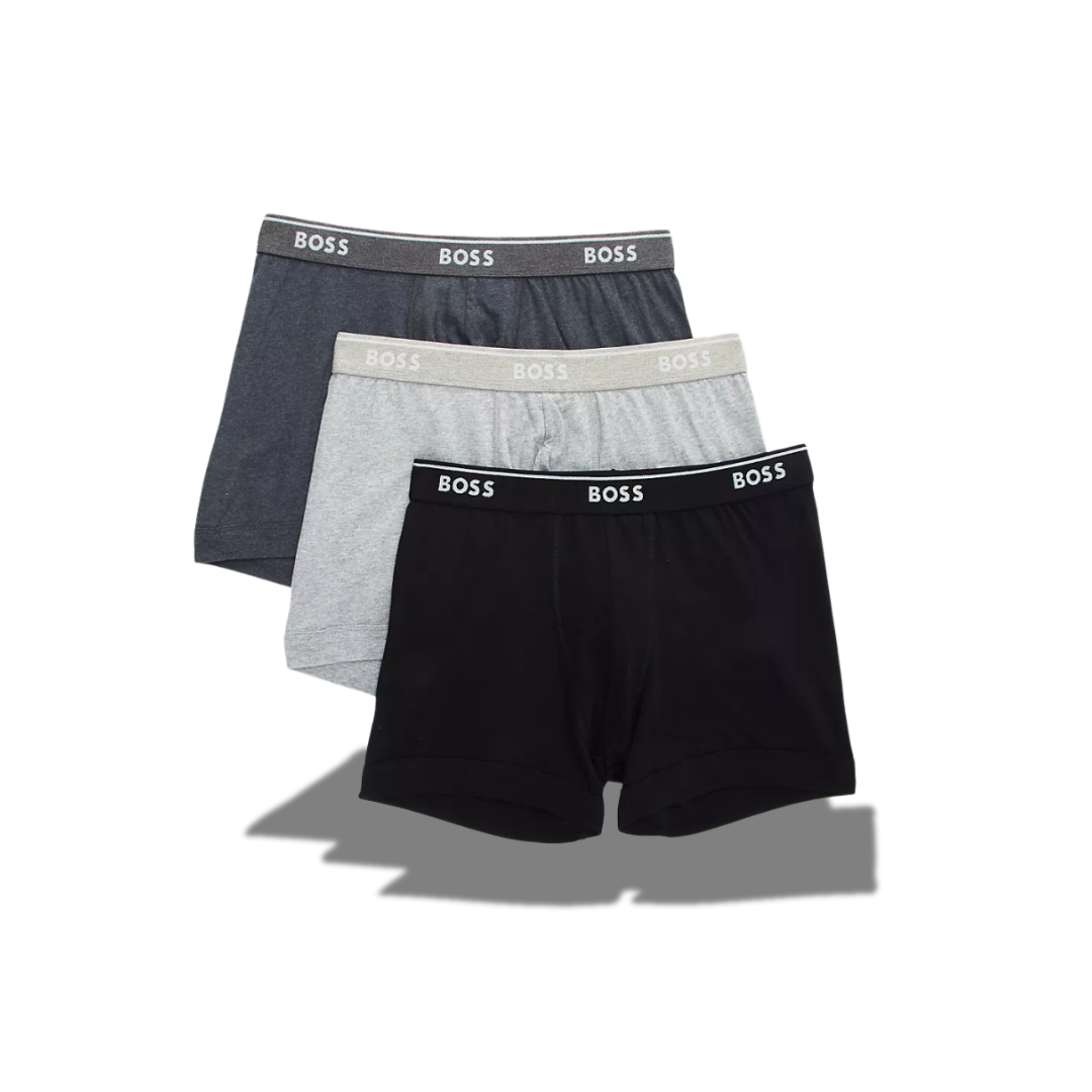 BOSS 3 CLASSIC BOXER BRIEF PURE COTTON MIXED COLORS