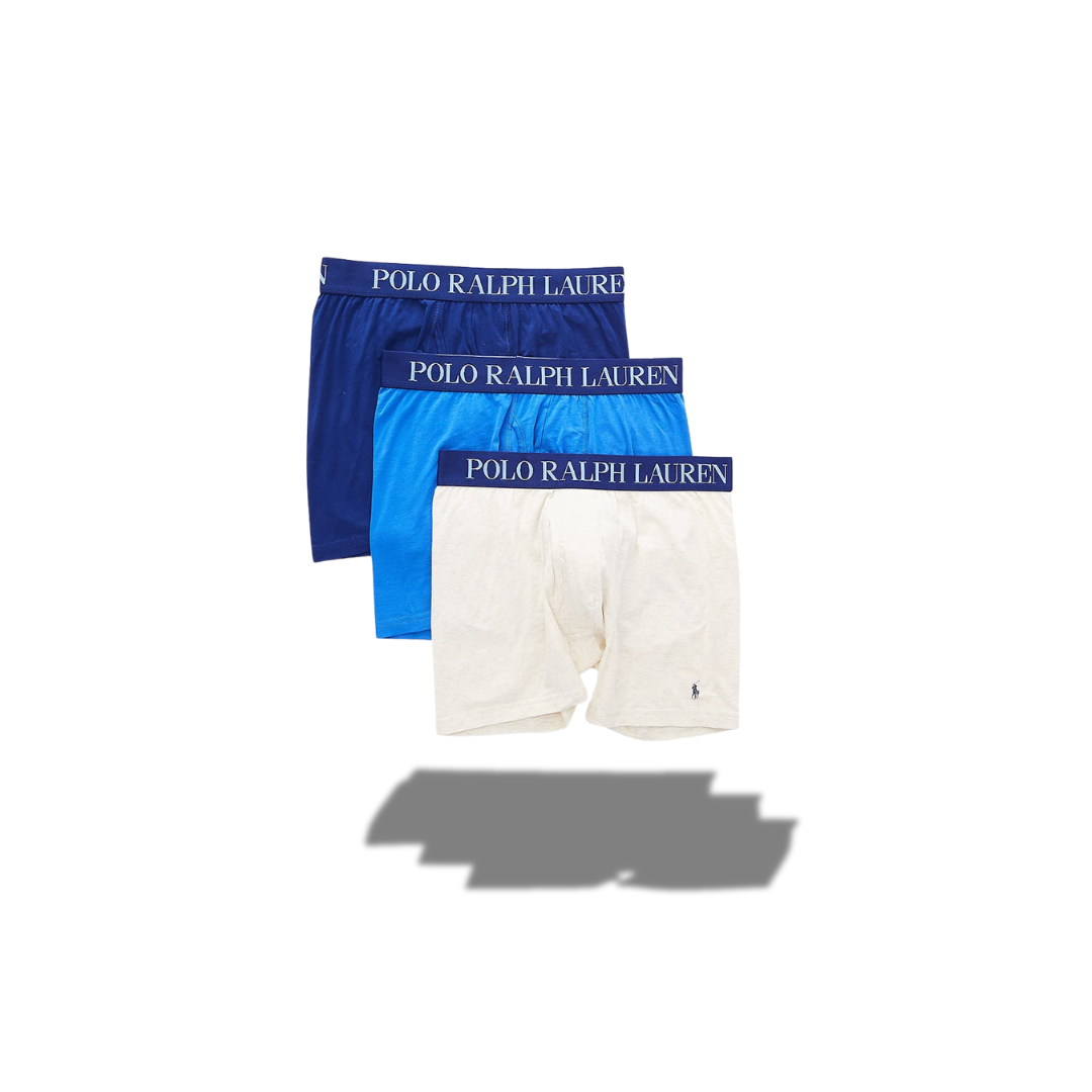 POLO RALPH LAUREN 3 LIGHTWEIGHT BOXER BRIEFS 4D-FLEX