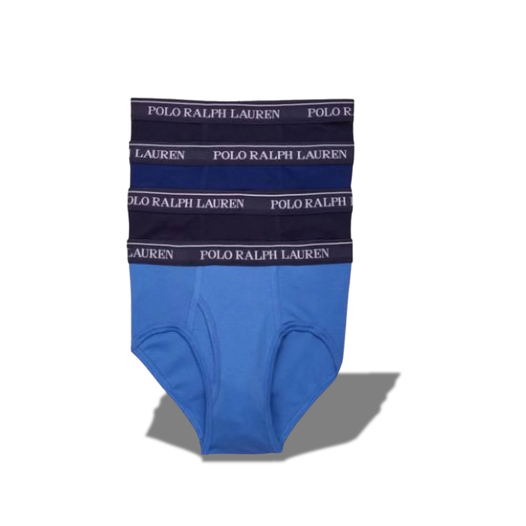 POLO RALPH LAUREN 4 CLASSIC FIT BRIEFS MIXED COLORS