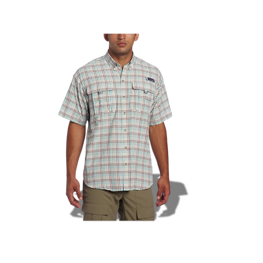 MEN'S COLUMBIA SUPER BAHAMA SHORT SLEEVE FM7190-286