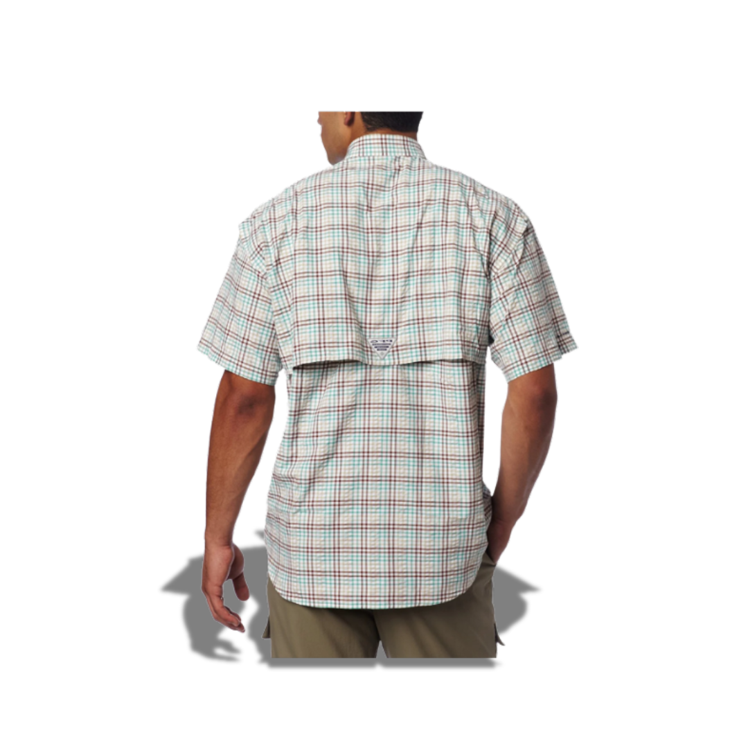 MEN'S COLUMBIA SUPER BAHAMA SHORT SLEEVE FM7190-286