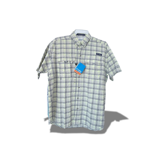 MEN'S COLUMBIA SUPER BAHAMA SHORT SLEEVE FM7190-797