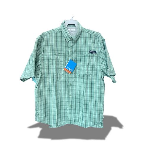 COLUMBIA MEN'S SUPER TAMIAMI SHORT SLEEVE FM7189-398