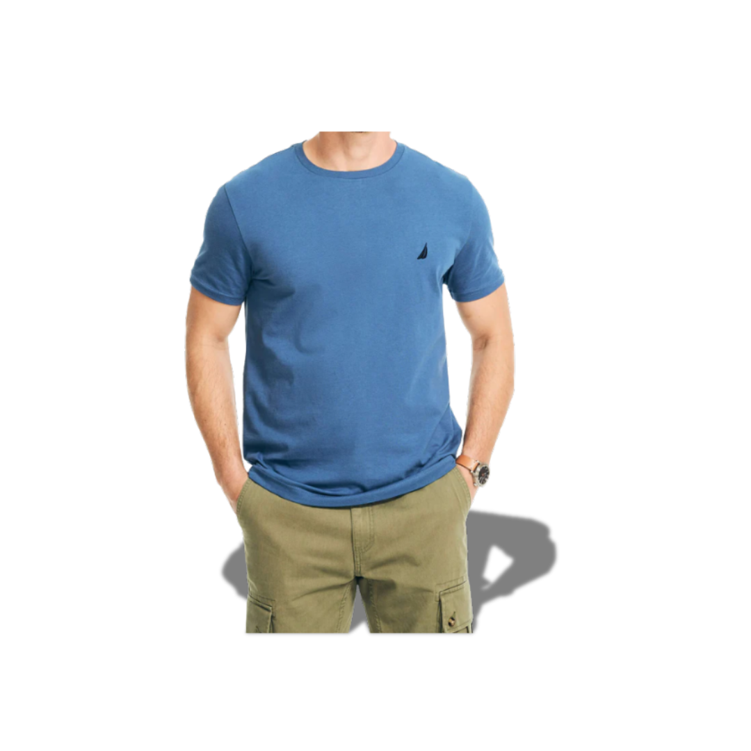 NAUTICA SHIRTS DARK BLUE V17112