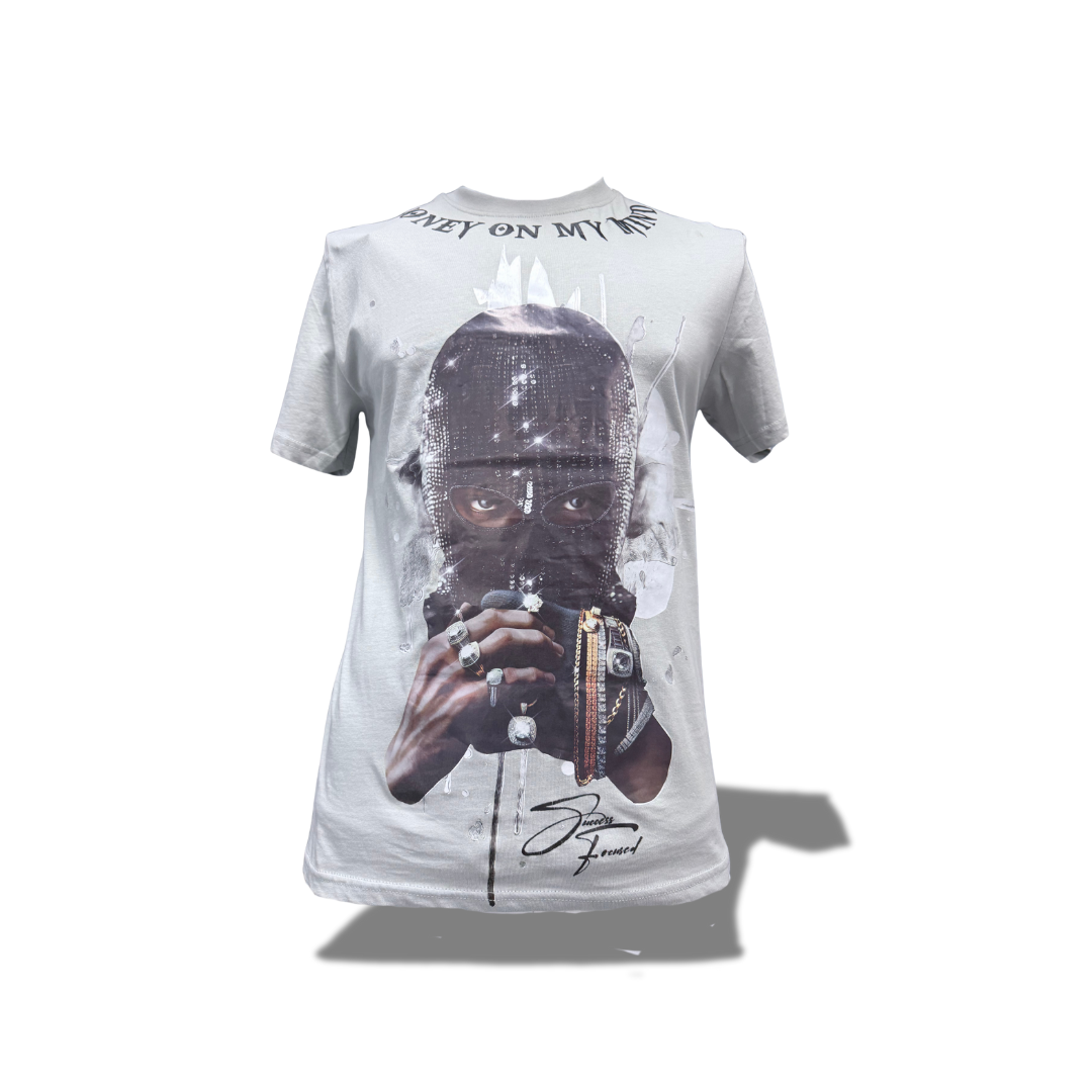 SWITCH GRAPHIC FASHION T-SHIRT GRAY