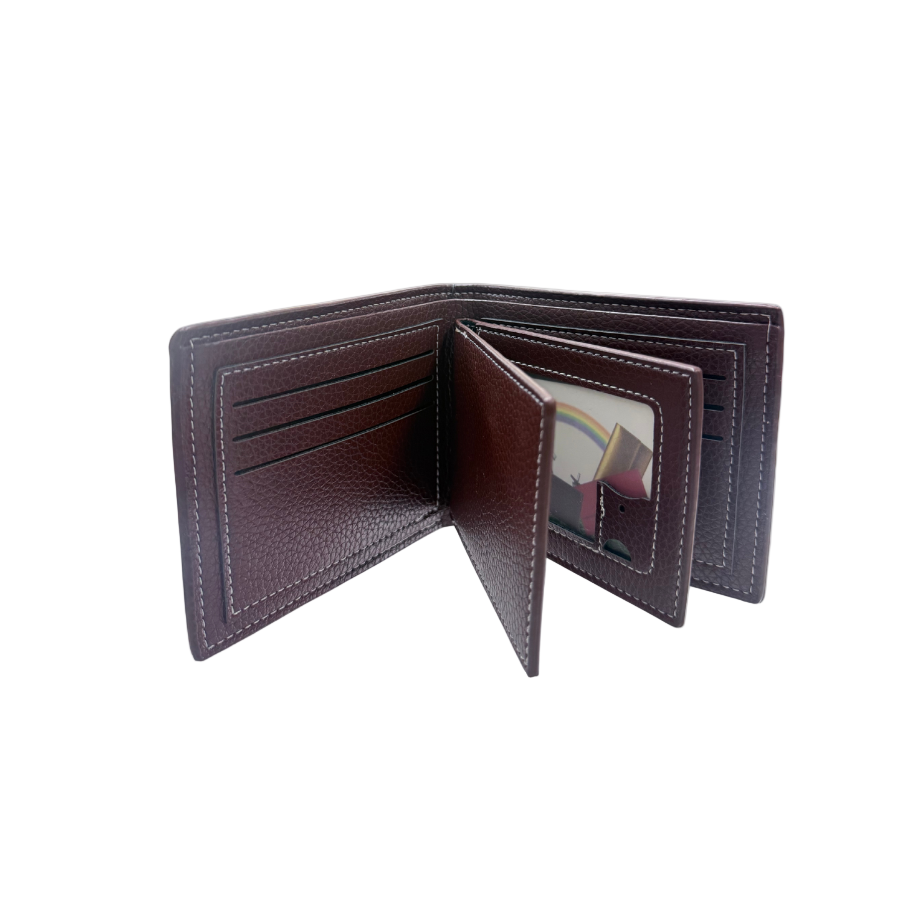 MEN'S BROWN PLAIN WALLET