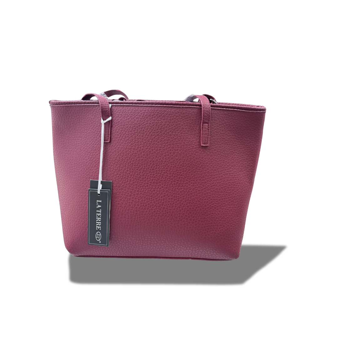 LA TERRE L1871 WN RED HANDBAG
