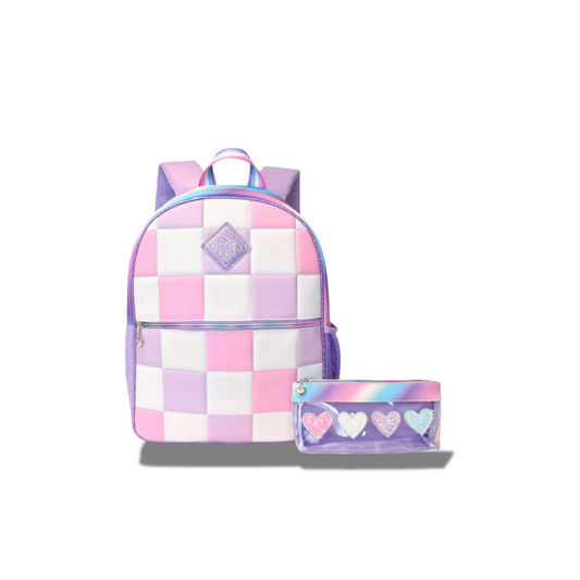 MISS GWENS OMG CHECKERED KIDS BACKPACK BAG