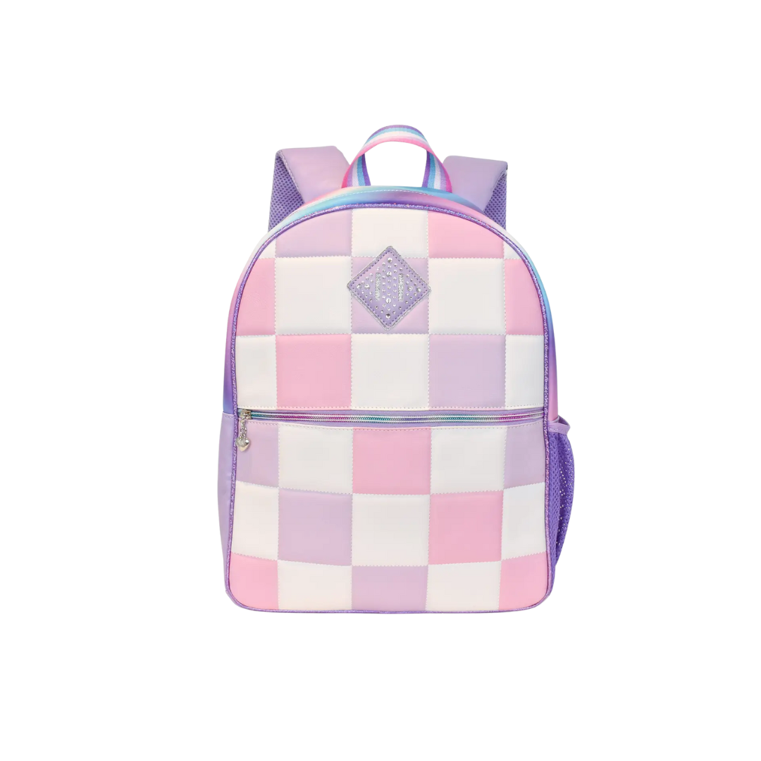MISS GWENS OMG CHECKERED KIDS BACKPACK BAG