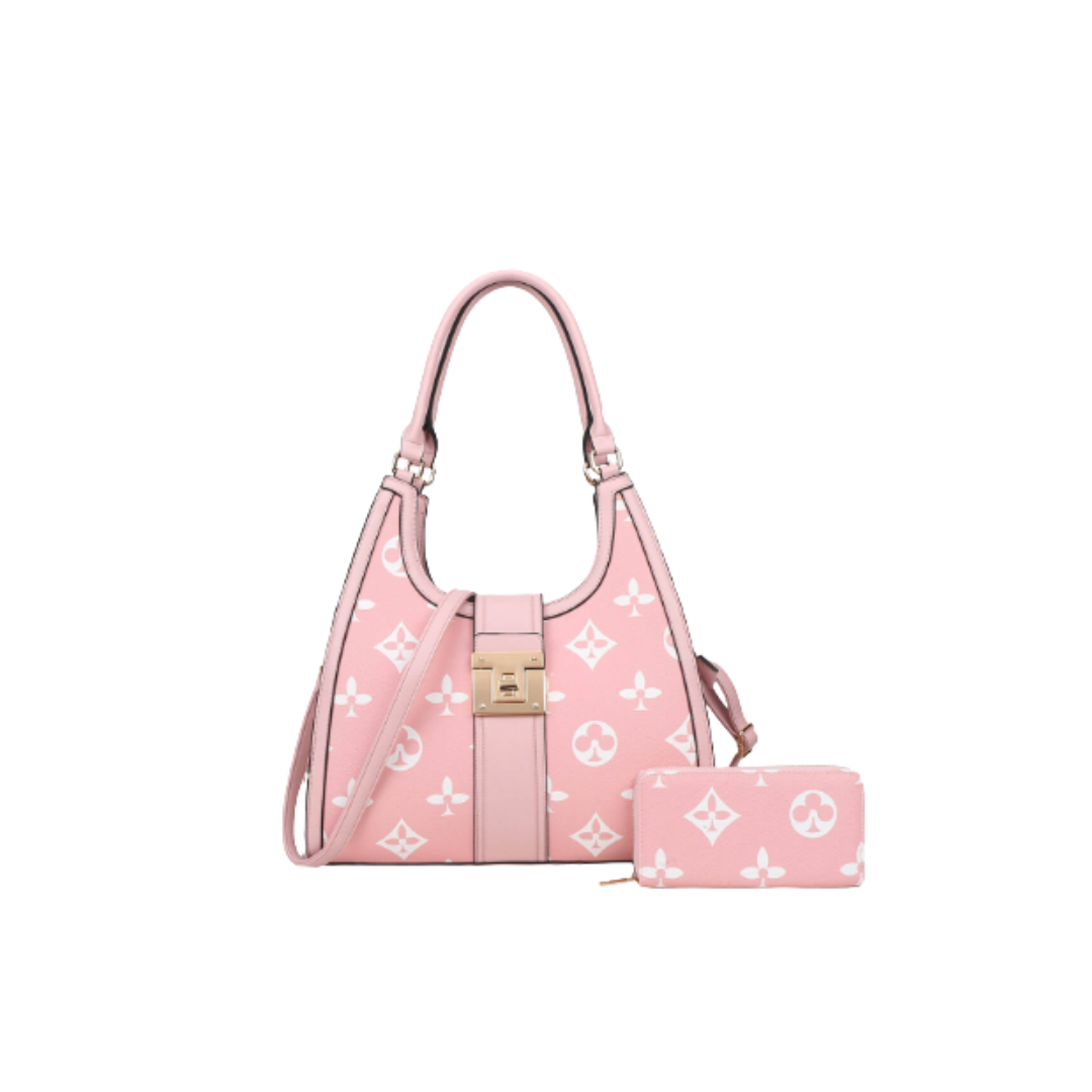 CLASSIC FASHION 2IN1 BAG SPD-8751W PINK