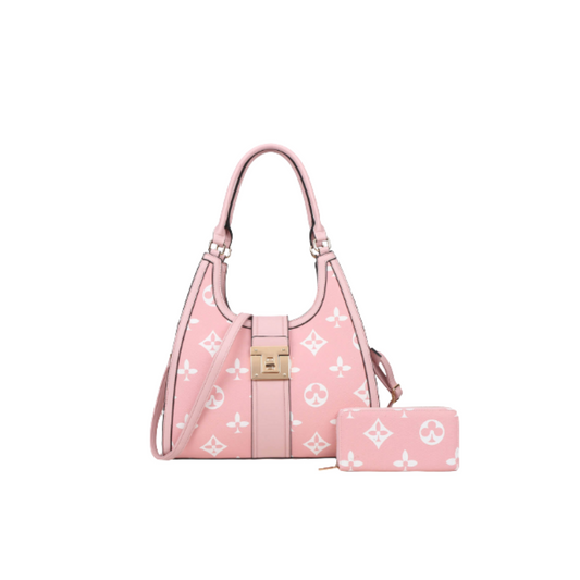 CLASSIC FASHION 2IN1 BAG SPD-8751W PINK