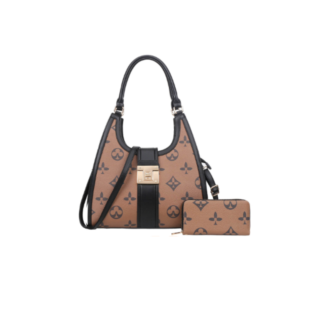 CLASSIC FASHION 2IN1 BAG SPD-8751W KHAKI