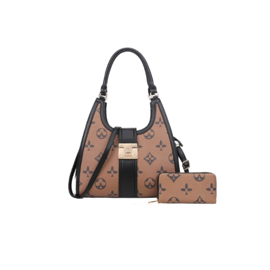 CLASSIC FASHION 2IN1 BAG SPD-8751W KHAKI